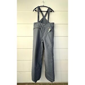 Vintage Tyrolia Mens 36 Ski Pants Overalls 1980s snowboard bibs gray outerwear